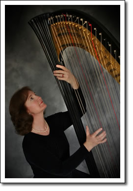 Harpist Adrienne Bridgewater